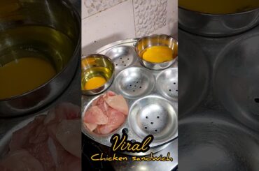 Viral chicken sandwich #shorts #food #cooking #chicken