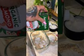 MARS BAR BAKED OATS Low cal high protein 425 calories 34. #Shorts #_elliewilsonfitness__