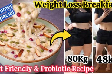 Best Weight Loss Breakfast High Protein No Oats Recipe |Gut Healthy Probiotic Recipe for Weight Loss