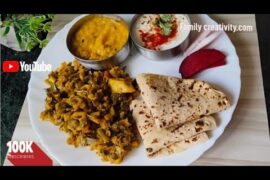 10 Min Green Garlic Bhujiya | Easy Healthy Dinner Recipe