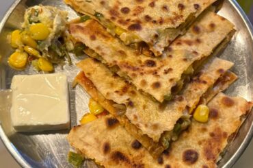 10 Min High Protein Veg Quesadilla | Quick and Healthy Dinner recipe