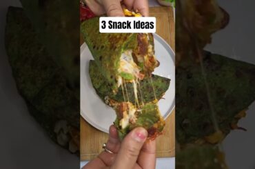 Top 3 Snack Ideas #snacks #quickrecipe #trending