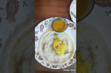 BREAKFAST PLATE | Egg DOSA FISH CURRY| BREAKFAST SERIES | TIFFIN IDEAS | SERIES 5 | #breakfast