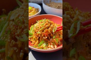 Peanut Butter Noodles #noodles #easydinnerideas #plantbased #veganrecipes #healthyrecipes #veganfood