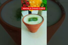 magic masala chaas cubes recipe by gym coach nitesh soni#summer drink#shorts