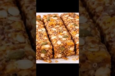 no bake protein Bar Recipe | Perfect Post Workout Snack#proteinbar#protein #healthy#viral #shorts