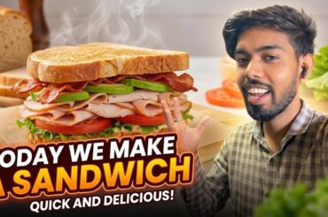 Aaj Hum Bnayege Sandwich | Today We Make A Sandwich | Youtube Vlog | #youtubefeed