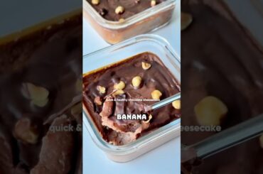 Healthy Chocolate Cheesecake (High Protein Recipe)