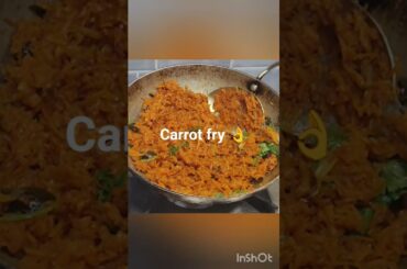 Carrot fry #healthy recipe#Carrot recipes#nagpaddhu