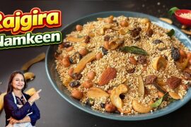 High Protein & Guilt-Free Snack | Healthy Rajgira Namkeen Recipe | Amaranth (Ramdana) Evening Snack