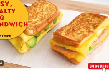 Healthy & Tasty Egg Sandwich Recipe | Quick Breakfast in 5 Minutes