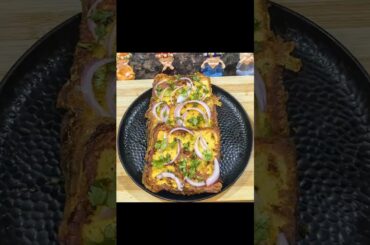 Dahi Toast Healthy Breakfast Recipe#shorts #toast#food #viral #shortvideo