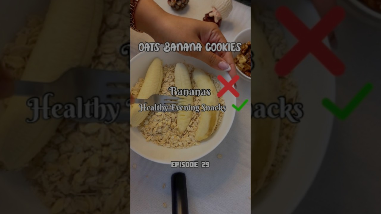 2-Ingredient Base! Healthy Oats & Banana Cookies | Episode 29 2-Ingredient Base! Healthy Oats & Banana Cookies | Episode 29