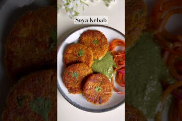 High protein Kebab | Soya Kebabs | Healthy Kebab recipe #humbiharsehain #viral #shortsfeed