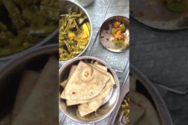 Office Lunchbox Homemade Gujarati Food | Healthy Indian Tiffin Ideas #shorts