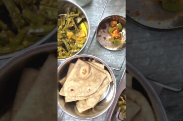 Office Lunchbox Homemade Gujarati Food | Healthy Indian Tiffin Ideas #shorts