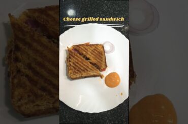 Cheese grilled sandwich recipe #shorts #youtubeshorts #sandwich #recipe #easyrecipe #healthy #yt