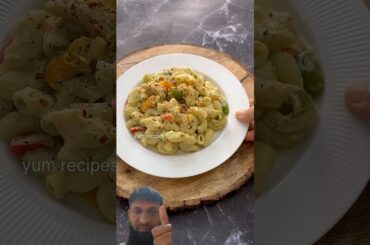 high protein pasta recipe (no cheese, no cream) #shorts #shortsfeed #pasta #youtubeshorts #viral