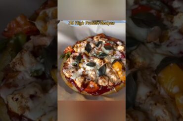 protein pack morning breakfast recipe |protein pizza |healthy pizza |healthy breakfast #shorts #reel