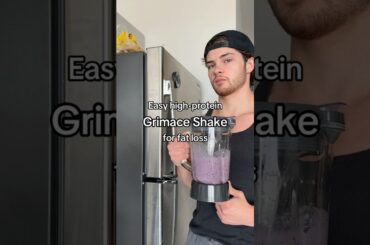 Healthy high-protein, low calorie Grimace Shake! Prozis Code TRUVERS#nutrition #proteinshake