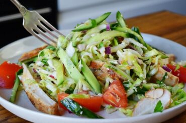 A Delicious Cucumber Salad. A Healthy Salad Recipe I Come Back to Again and Again!