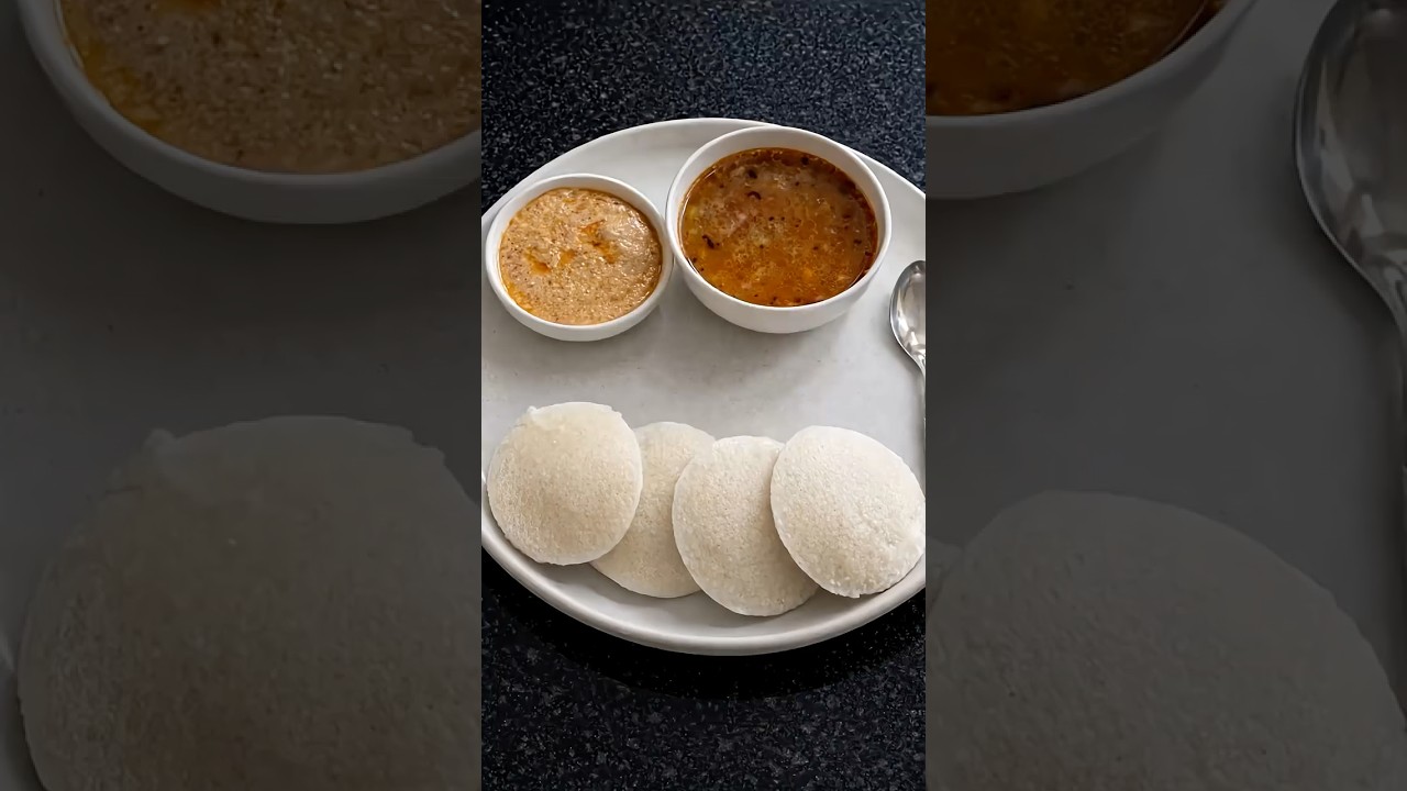 Idli sambhar #food #cookingshorts #indianhealthyfood Idli sambhar #food #cookingshorts #indianhealthyfood