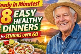 Ready in Minutes! 8 Easy & Healthy Dinner Ideas for Seniors Over 60 (Simple, Delicious & Nutritious)