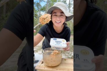 My healthy protein buffalo chicken salad that is perfect for construction days # ad #construction