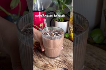 Chocolate Smoothie | Healthy chocolate recipe | Healthy breakfast ideas | post workout meal