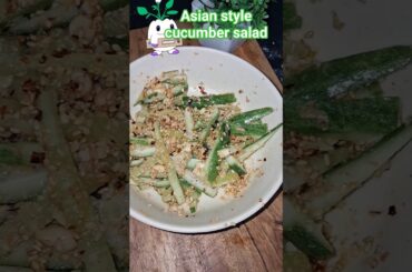 salad #HealthySalad #CucumberSalad #HoneyDressing #SesameFlavor #PeanutSalad #FreshAndCrunchy #viral