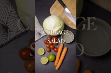 Cabbage salad | healthy salad | ensalada de repollo #recipe #cabbage #fyp #viral #healthy #recipe