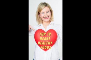 TOP 12 HEART HEALTHY FOODS BEST Diets Good For Your Heart #shorts