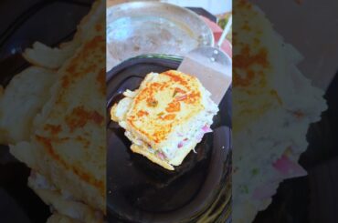 Breakfast Egg Sandwich Hack | One Pan Egg Toast | Healthy Egg sandwich #shorts #eggsandwich