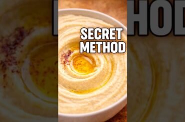 ULTRA CREAMY HUMMUS RECIPE #shorts #shortsrecipe  #veganrecipes  #hummus