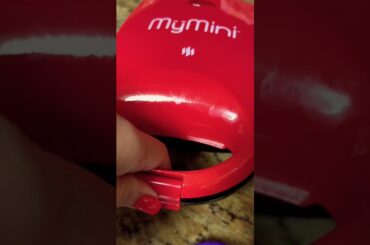 Making sandwich using my mymini sandwich maker #shorts #asmr #asmrsounds #sandwich #cooking