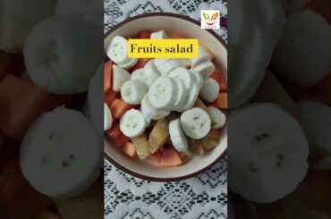 #breakfast fruit salad #fruitsalad #healthy recipe #shorts #viral #trending #youtubeshorts