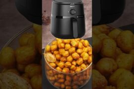 High Protein Snacks Recipe | Air Fryer Recipes | Crispy Roasted Chickpeas Snacks | Healthy Snacks