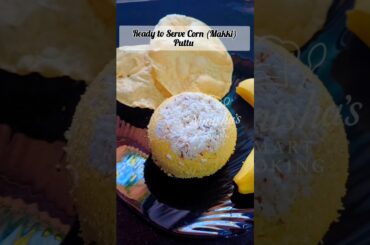 Cornmeal  Puttu Recipe | Healthy Breakfast | #minivlog #shortvideo #shortsfeed #shorts #cooking