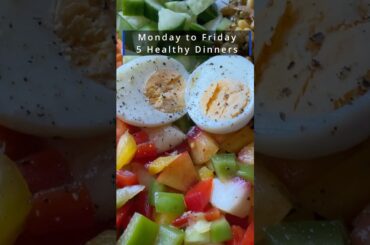 5 healthy salad dinners