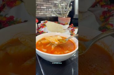 Caldo de pescado #short #recetas #pescado #recetasfaciles #saludable #proteina