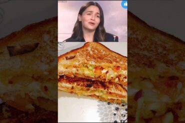 Alia Bhatt's Pregnancy Craving Sandwich recipe|Alia Bhatt Favourite Food Recipe|#shorts #ytshorts