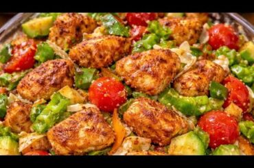 Low Carb High Protein Chicken Salad | Healthy Chicken Bowl Recipe