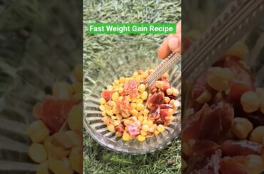 Fast Weight Gain Recipe #weightgain #weightgainingfood #healthtips #health #shorts #ytshorts
