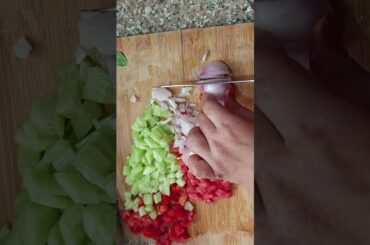 ASMR Easy Lubia Salad | Everyday Cooking