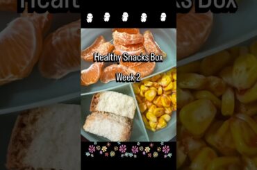 Kids Snacks Box Week 2 | Healthy | Quick Easy #awukitchen #awu #food #shorts #youtubeshorts #foodie
