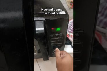 Healthy Nachani ponga in oven#lg#oven #nagali#healthyfood #trendingshorts#food #howto#viral