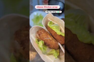 Delicious CHEESE CHICKEN  WRAPS-Tortilla Wraps recipe #chickenwrap #chicken #modi  #viralshorts