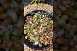Weightloss kala chana salad / high protein #shortsfeed #food #weightlossjourney #shortsviral #shorts