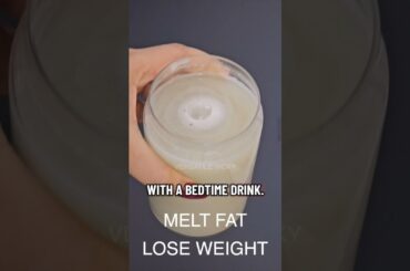 Bedtime Drink For Weight Loss | Drink 1 Cup In the Night For 1 Week!