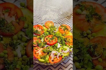 Healthy Green Salad Recipe | Kakdi Gajar Pudina Salad | Indian Veg Salad